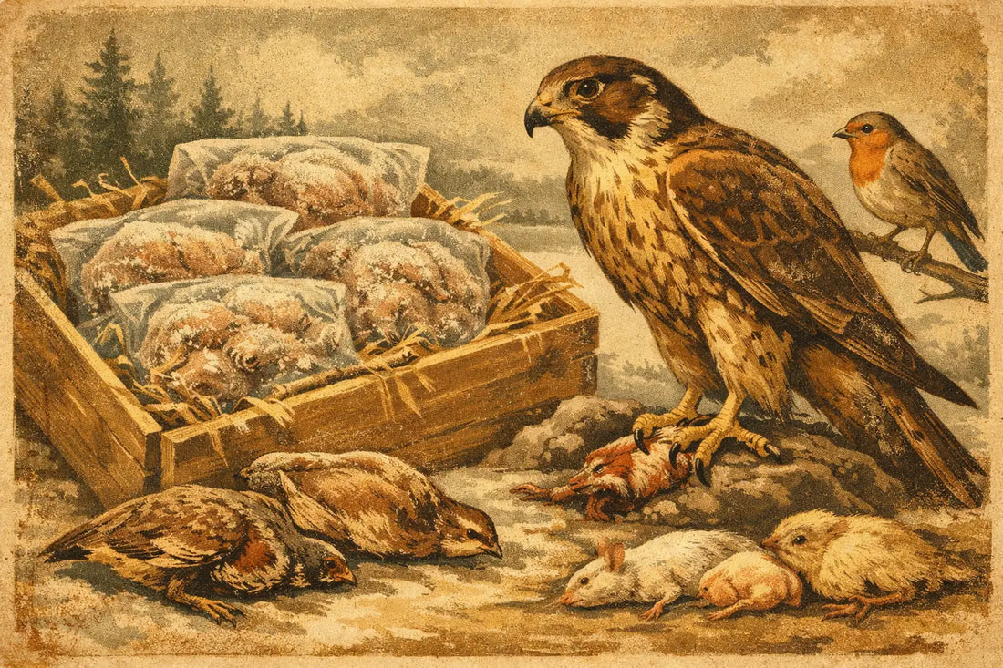 Frozen Quail for Birds and Better Whole Prey