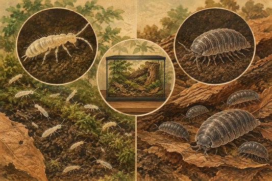 Springtails Versus Isopods: Which Does Your Vivarium Need?