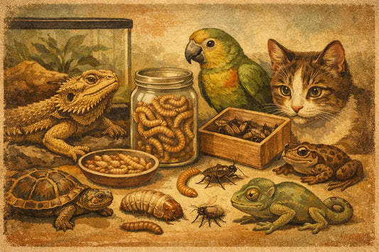 How to Choose Feeder Insects for Healthy Pets