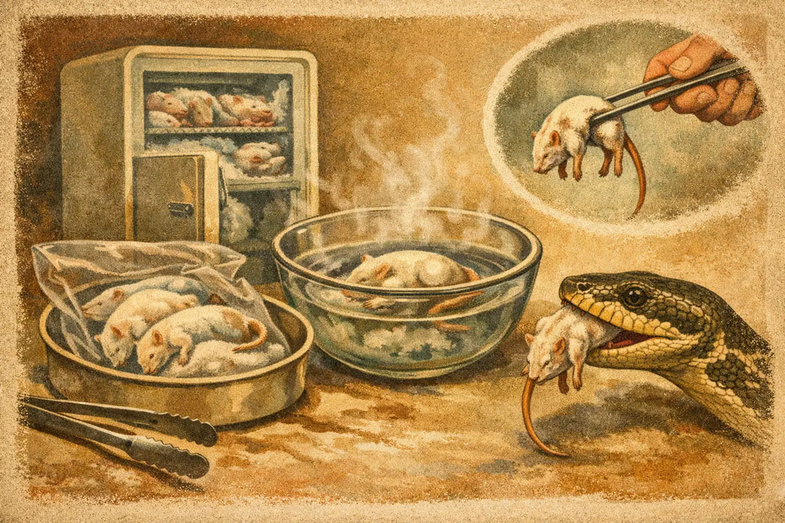 How to Thaw Frozen Rodents Safely for Feeding