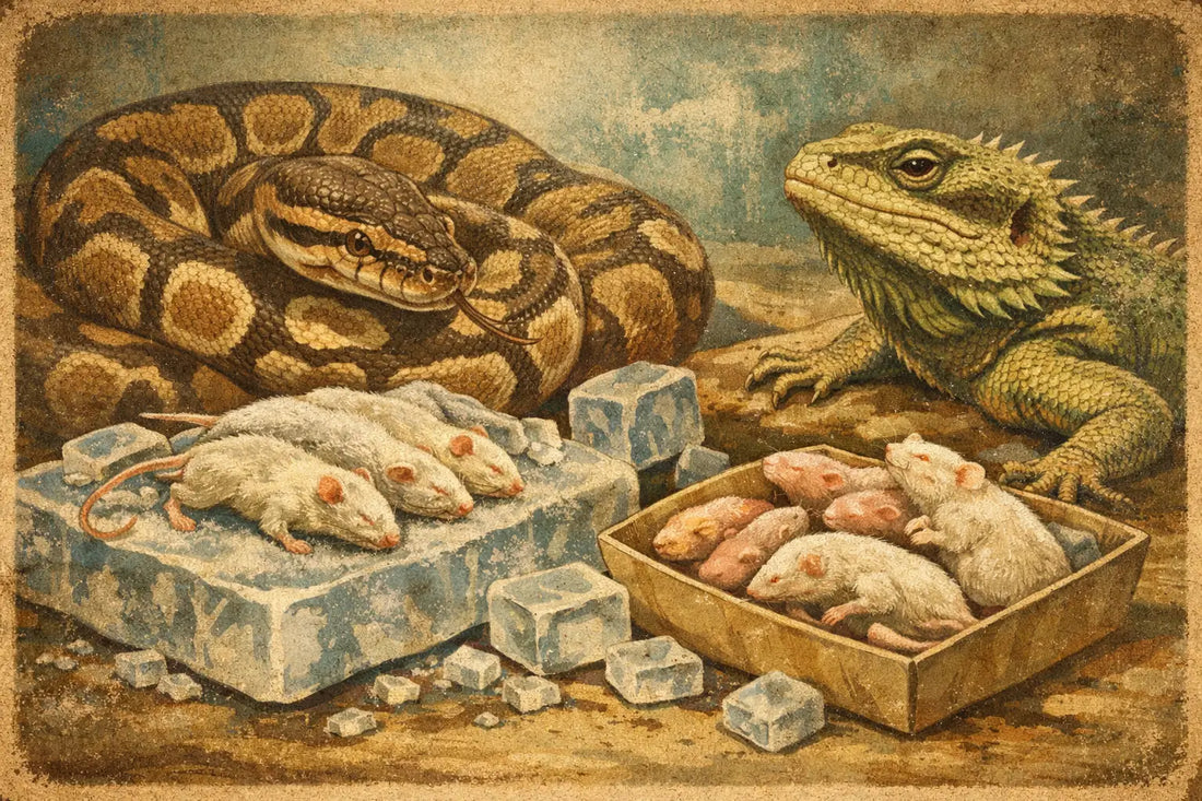 Frozen Rodents for Reliable Reptile Nutrition