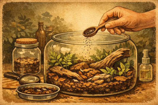 How to Add Springtails to a Bioactive Terrarium