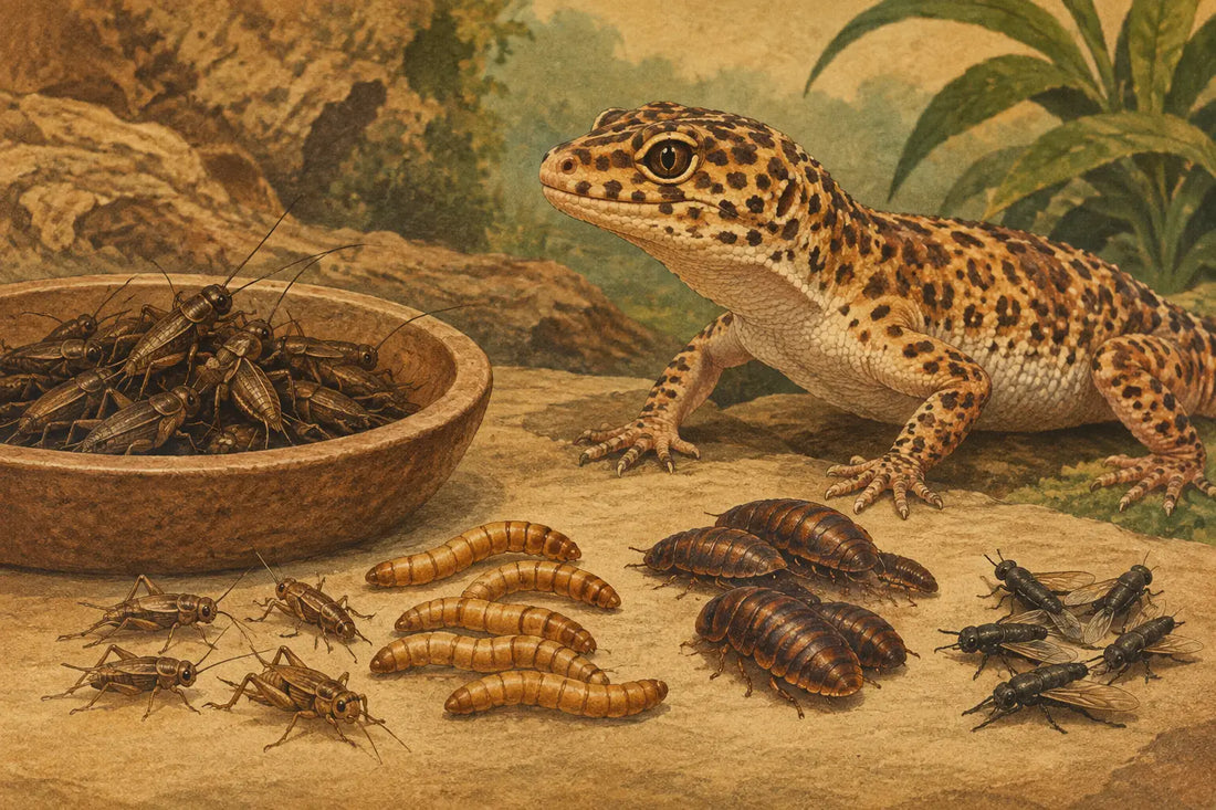 Best Feeder Insects for Insectivorous Lizards