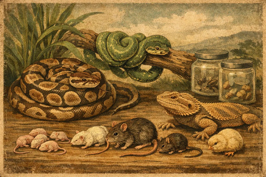 How to Choose Feeder Size for Snakes and Reptiles