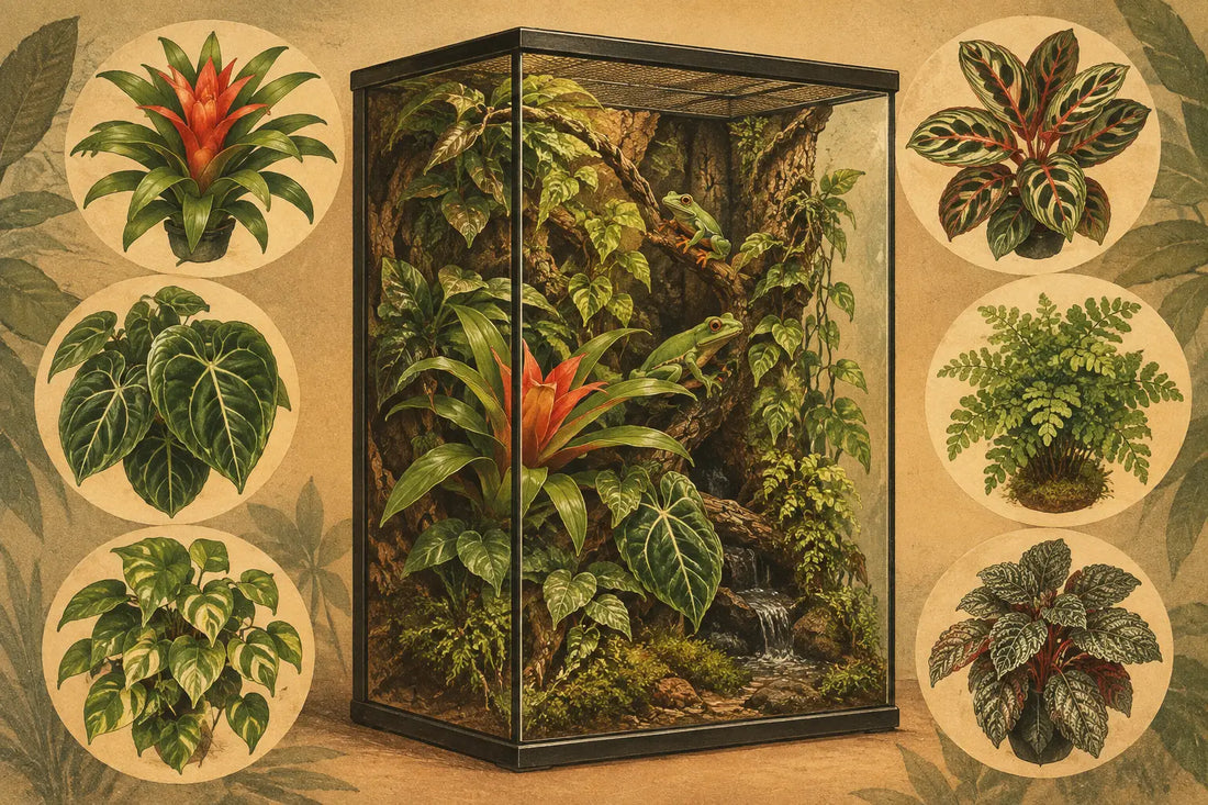 12 Best Plants for Tropical Vivariums That Thrive